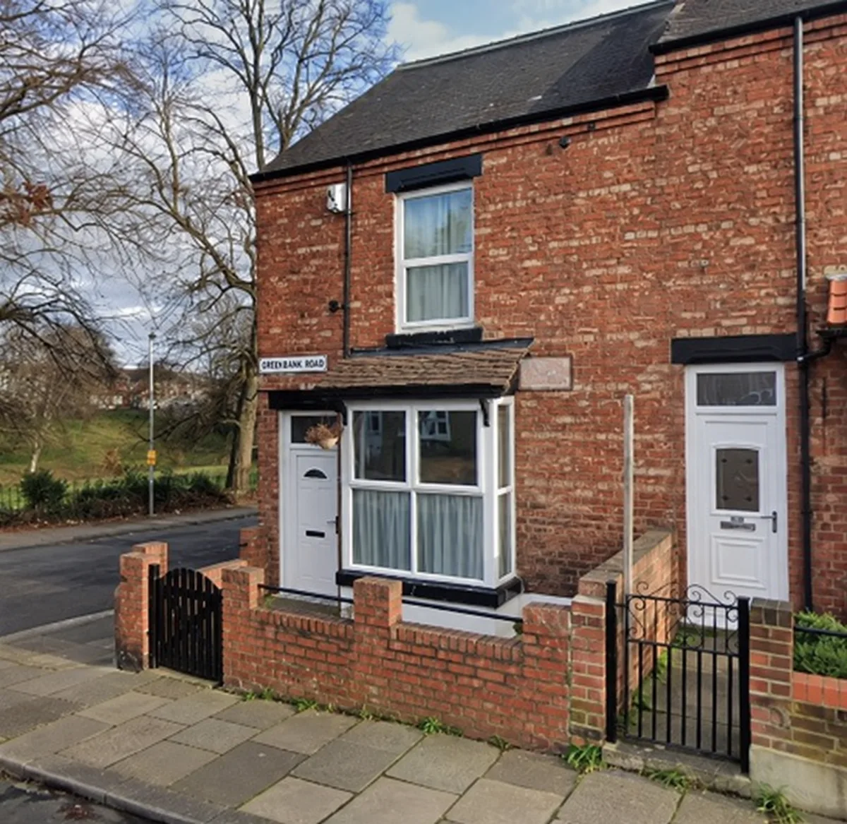 Front exterior of the Greenbank Road example property